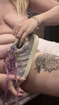 My Sneakers and I'm Wet XXX