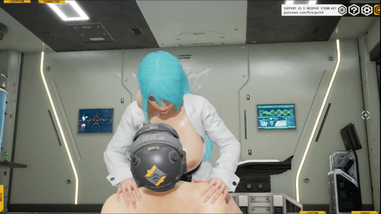 Cumming Gaming: Fallen Doll Operation Lovecraft - Sex Experiment in the Lab with...