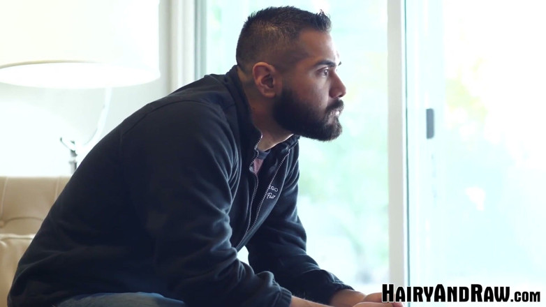 Hairy And Raw: HAIRYANDRAW - Jantan berbulu Adam James dan Avi Strider tanpa kondom