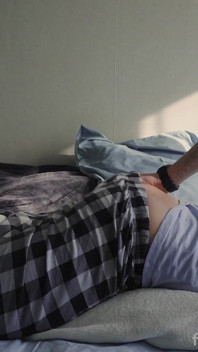 Handsome Femboy Loud Moans Come From the Bedroom, He Imagining Fuck Your Tight Ass Hole