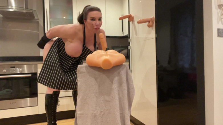 Sophie James: The Nastiest Stepmom Deepthroat Apron Slut There Is!!