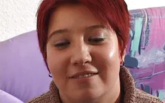 Annegret 24, german BBW housewife casting