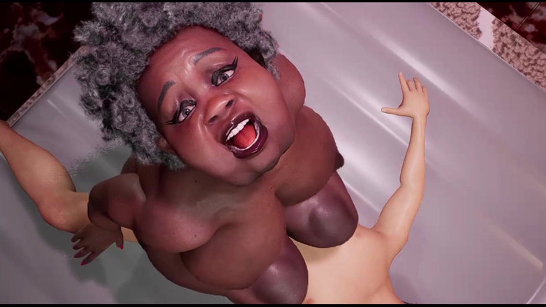 denisporco animation: Busty và béo già da đen fucks tốt