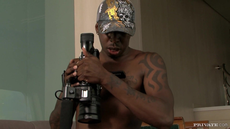 PrivateBlack: Angell Summers, hungry for a black piece of hard meat