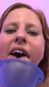 Big cock sucking threesome fucking...cum in mouth