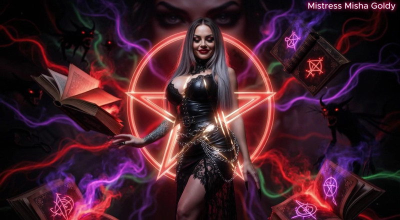 Goddess Misha Goldy: Het helse sperma dat je ziel verpest