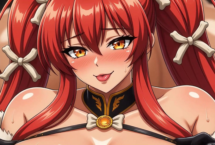 Gaming vision: Warrior Amazon Ai Girl Show kundičku a prsa část 2