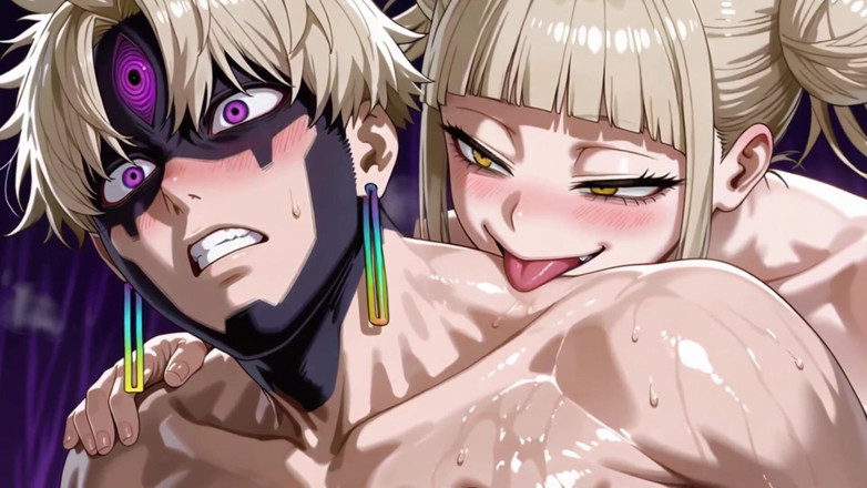 Prznai: Ojo malvado (dandadan) x Himiko (mha)