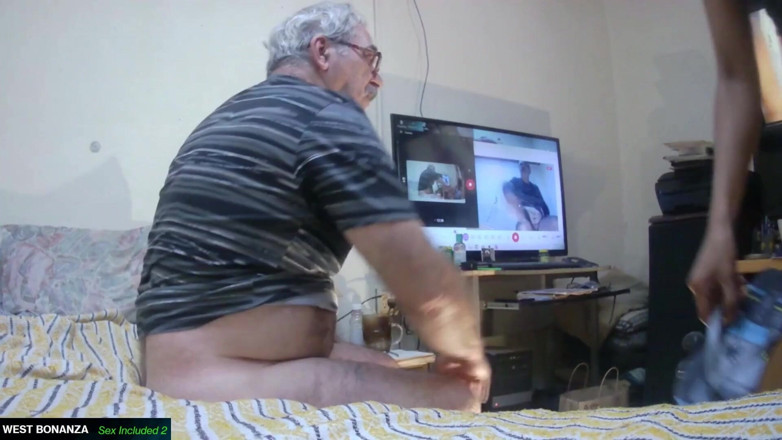 West Bonanza Sex Included 2: Hisap cepat &amp; Kongkek creampie #2 - memberikan pancutan panasnya gaya doggy