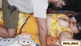 Went to Meet Girlfriend at Her House, There Her Hot Chubby Step Mom Asked to Leave