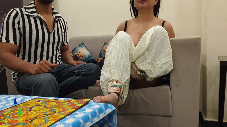 Hornycouple149: The Game with a Jija Sali Ended with Passionate Sex...