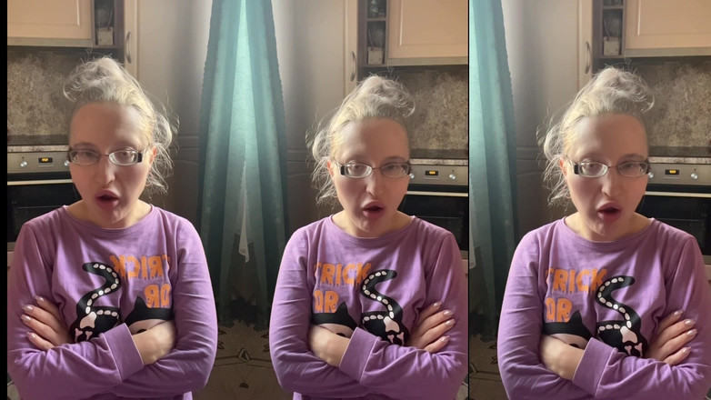 FinDom Goaldigger: Asmr Chew Sound Effekt mit zeitlupe 