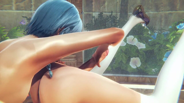 Yaoitube: Yaoi Femboy - Nara Rimjob och avrunkning i ett offentligt bad