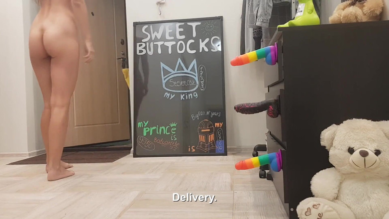 SweetButtocks: Saya bertemu dengan Lelaki Penghantar Berbogel
