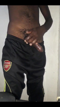 Kenyan Big Dick Wank on Camera