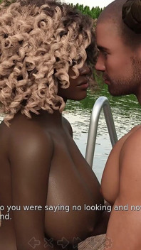 Black Girl on a Dock & Bwc -Adored by the Devil #9 Animerat spel