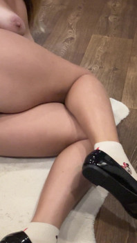 I'm in Socks and Ballerina Shoes! I'm Playing with My Feet