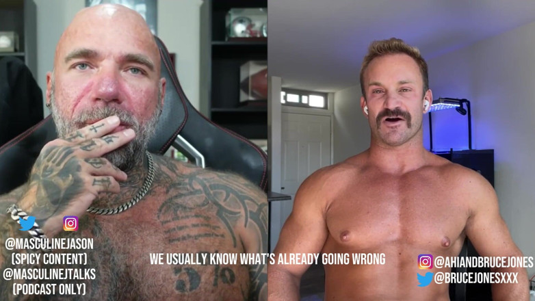 Raw and Uncensored with Masculine Jason: Porn Star Confessions - Bruce Jones (episode 169)