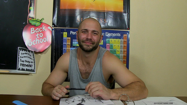 Teach Twinks: Menemu bual Hunky David