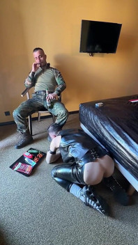 Worship His Boots, Slave!