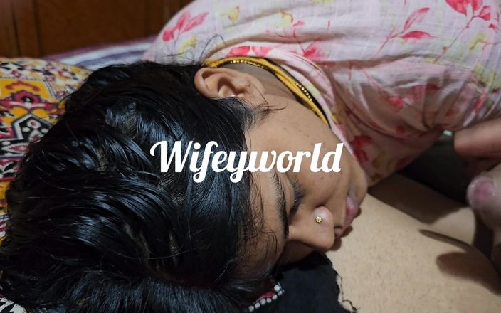Wifeyworld2025: 그녀의 입에 따뜻한 사정