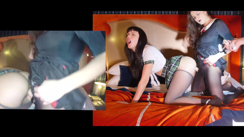 Nylon Xtreme: Sony durganova और Frencesca di caprio स्ट्रैपआन पेंटीहोज सेक्स