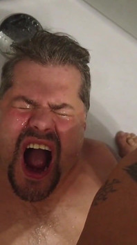 POV Girl Pisses on Tattooed Guy in the Shower