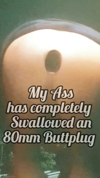 Buttplug 80mm