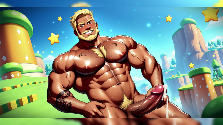 Erotic Man: Những người đàn ông nóng bỏng trong mario thế giới không bị...
