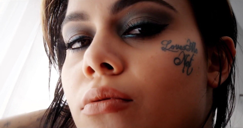 Wicked Pictures: Wicked - Inked beauty Genevieve Sinn shows her tats &amp; rides dick