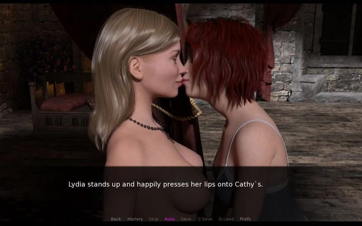 EroticKrisso: 나이츠 테일 - Cathy와 새엄마 밀프 섹스