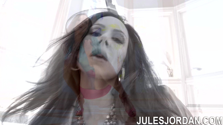 Jules Jordan: Kendra lust si tante seksi dengan toket besar dientot kontol...