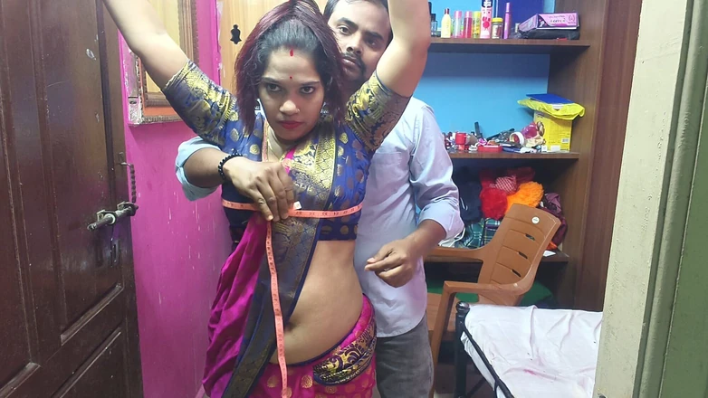 Sona bhabhi: Горячая индийская жена занимается сексом с портным господином XXX, видео Новое