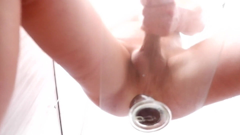 Dmitri63: Anale masturbatie met cumshot
