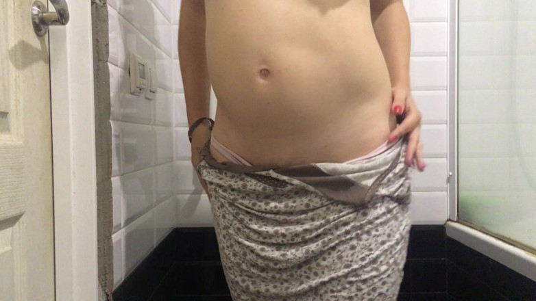 Risky Hairy Couple: Striptiz dla U z moim ciężarnym brzuchem