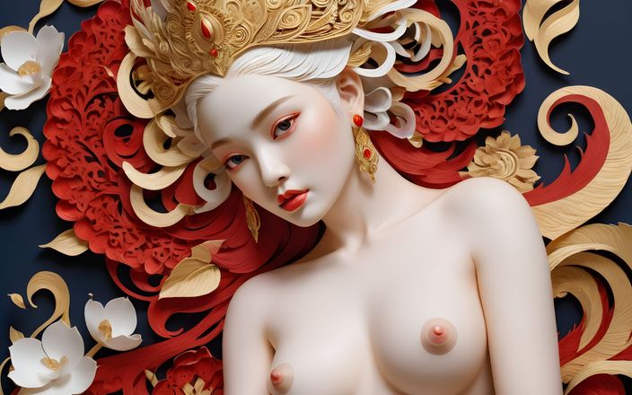 AI Girls: 3D 누드 세트 4