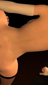 Futa Jeptišky šukají s nohou přes rameno | 3D porno