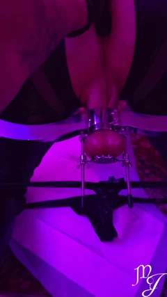My Latex Anal Slave Bitch with a Humbler! Mistress Julia
