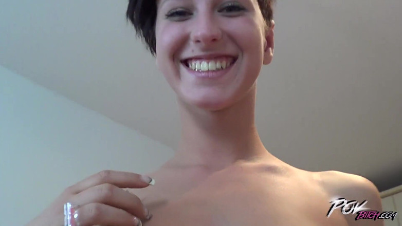 POV Bitch: Emylia Argan tits &amp; sweet pussy for creampie