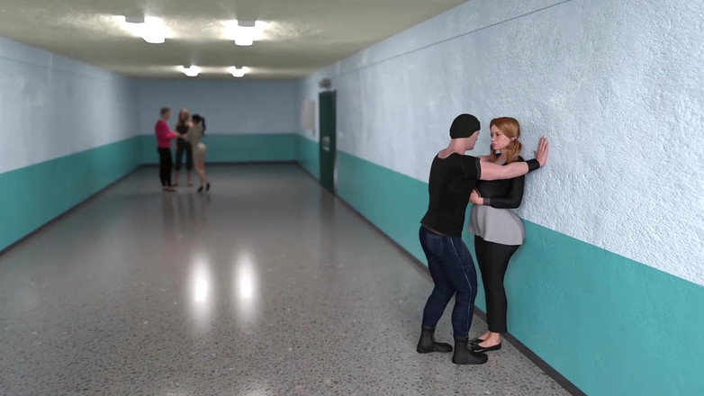 Gaming vision: Minha colega de quarto fofa 2 jogos com cena de sexo...