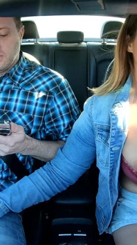 Devils Film - Natasha Nice gibt boober passagier einen wilden tittenfick und massives sperma auf titten