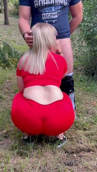 I Sucked and Cummed in My Friends Wifes Mouth in the Forest