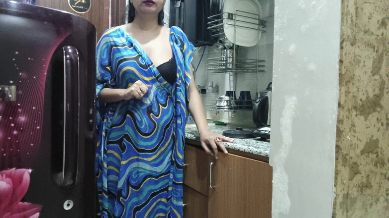 Saarabhabhi6: Indian Stepmom Watches and Enters Her Stepson's Kitchen to Fuck...