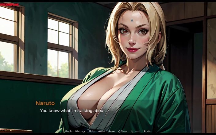 Naughty gameplays: Hokages Life 02 - Hinata zdradzająca żona rucha ogromnego kutasa, podczas gdy męża...