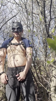Highway Leather Hunk: Harness Strip to Jockstrap Ecstasy