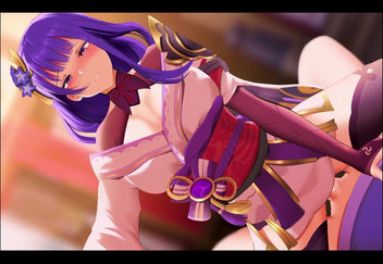 Velvixian_2D: Raiden Genshin Impact