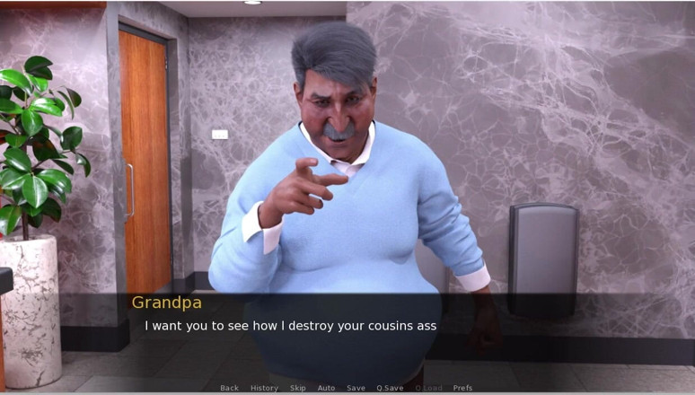 XXX Games Bunk: Grandpa's Visit -gameplay - Roleplay - Oldman Fucks Two Teens After Party and...