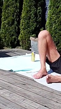 Vacation with Stepmom in the Backyard in Front of Neighbors
