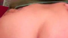 Redhead Kita Zen With Natural Tits Gives Deep Blowjob And Fucks With