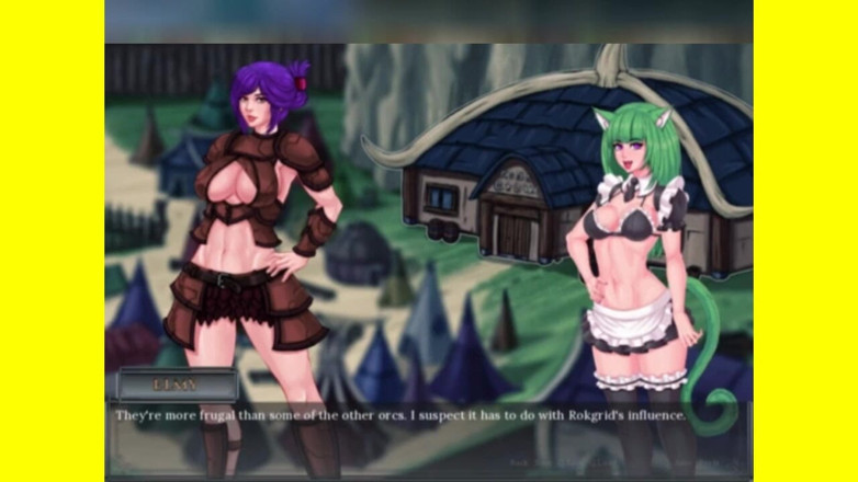 3DXXXTEEN2 Cartoon: Sabia submits her ass to veteran orcs. 3D porn cartoon sex